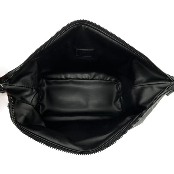 SALVATORE FERRAGAMO Gancini Embossed Toiletry Dopp Kit Bag in Black - Picture 5 of 13